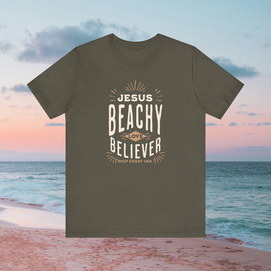 Jesus Love Beachy Believer T-Shirt